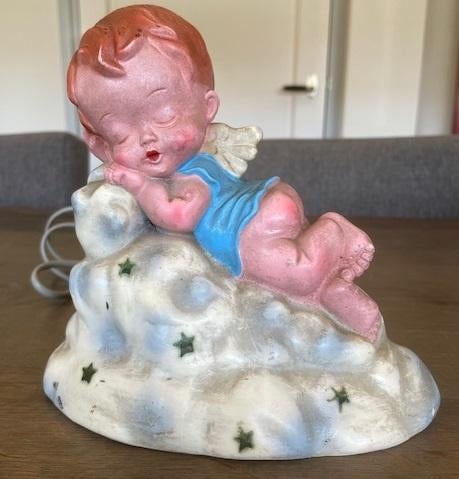 Vintage Lampada Engeltje nachtlampje van Ledra, Ophalen of Verzenden