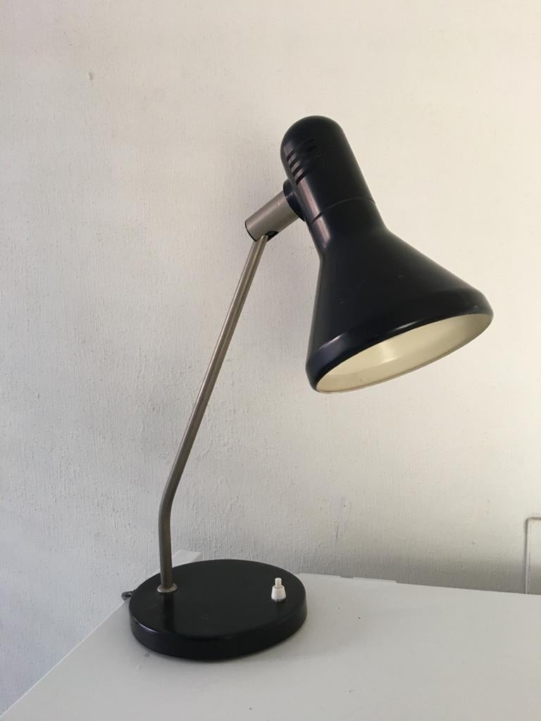 AKA bureaulamp met bakelieten kap , jaren 70, Ophalen of Verzenden, Huis en Inrichting