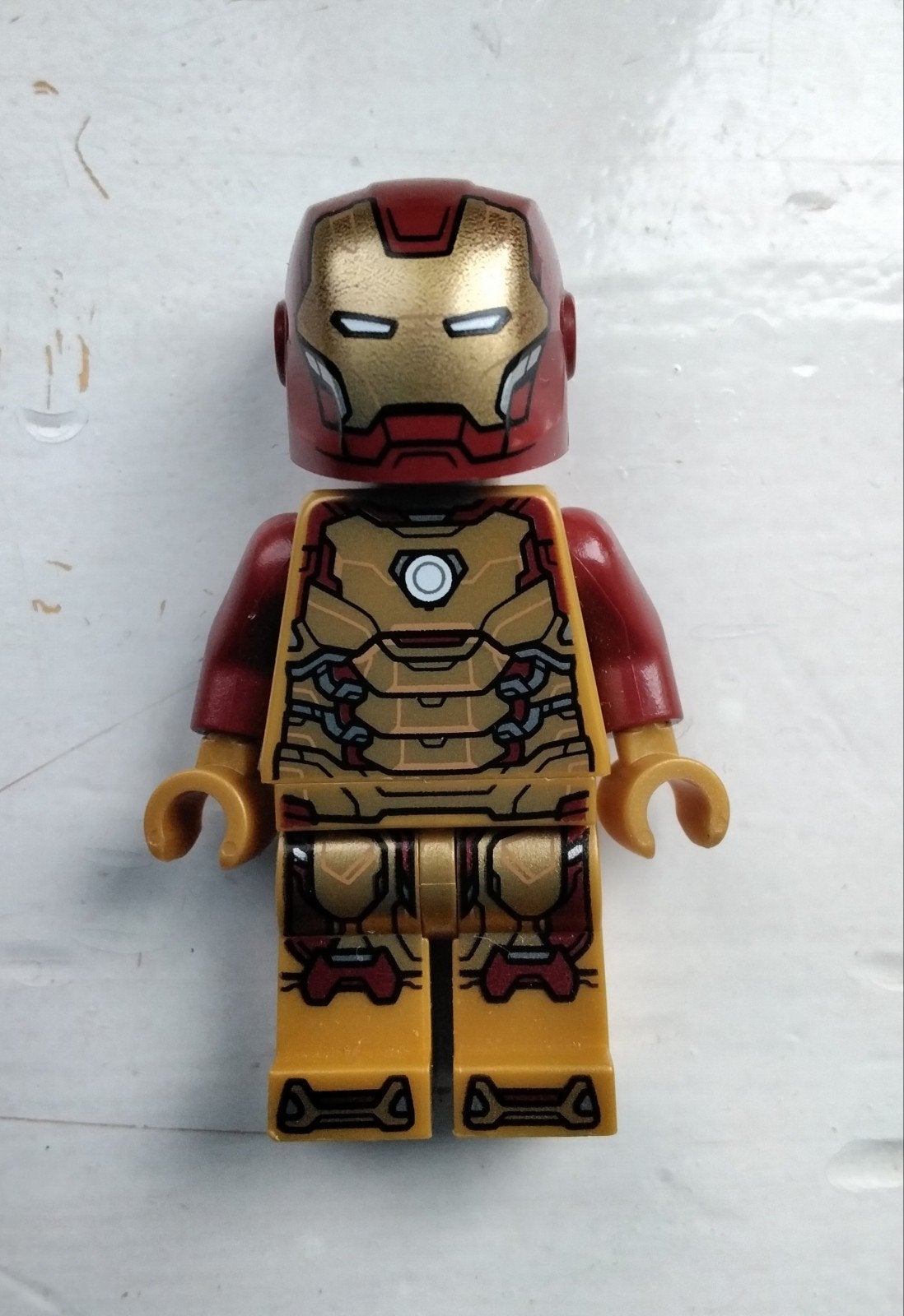Lego sh0806 Iron man minifiguur, Ophalen of Verzenden, Zo goed als nieuw, Minifiguur, Lego