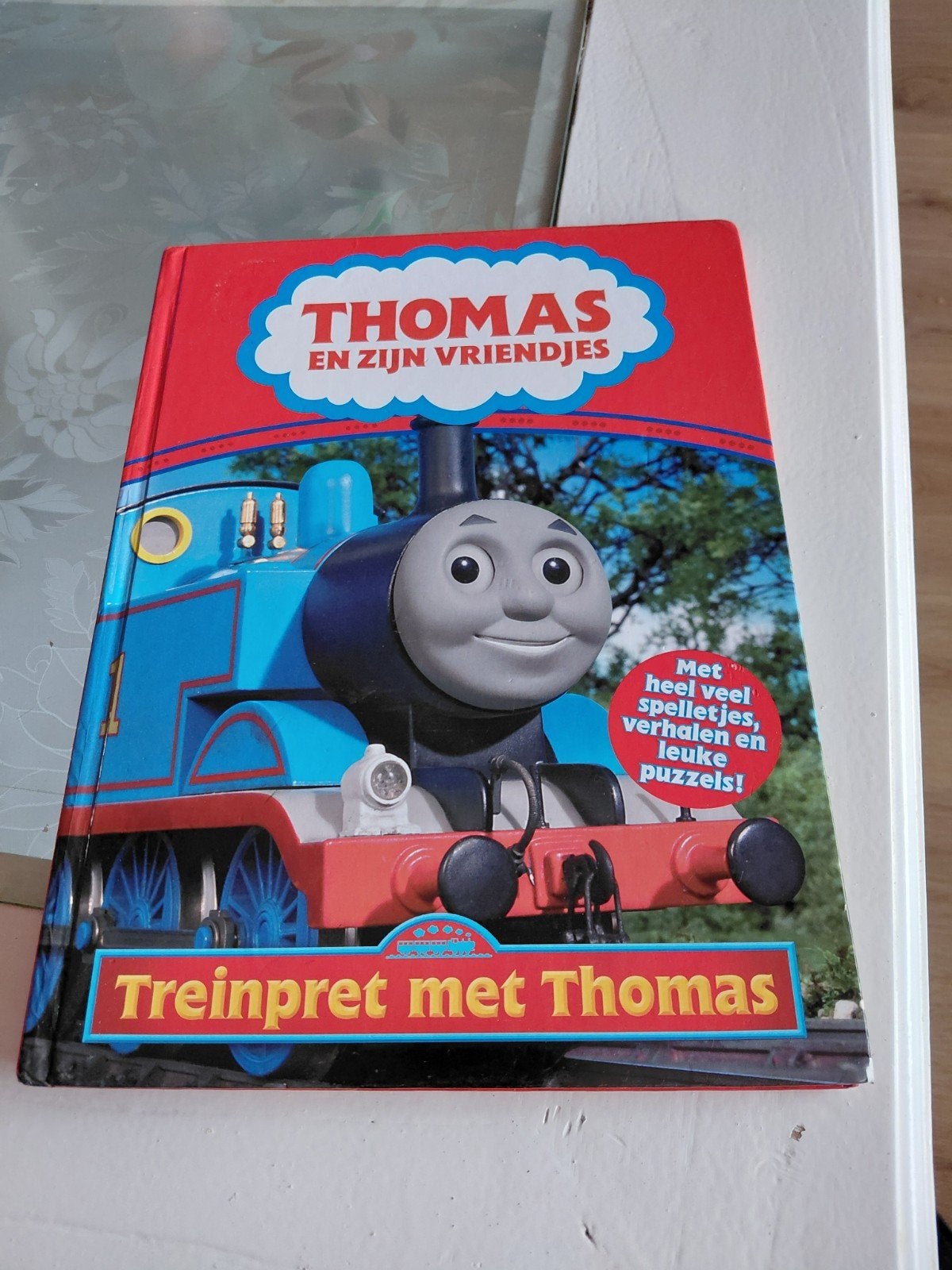 Thomas Treinpret met Thomas boek., Ophalen of Verzenden, Zo goed als nieuw, Fictie algemeen