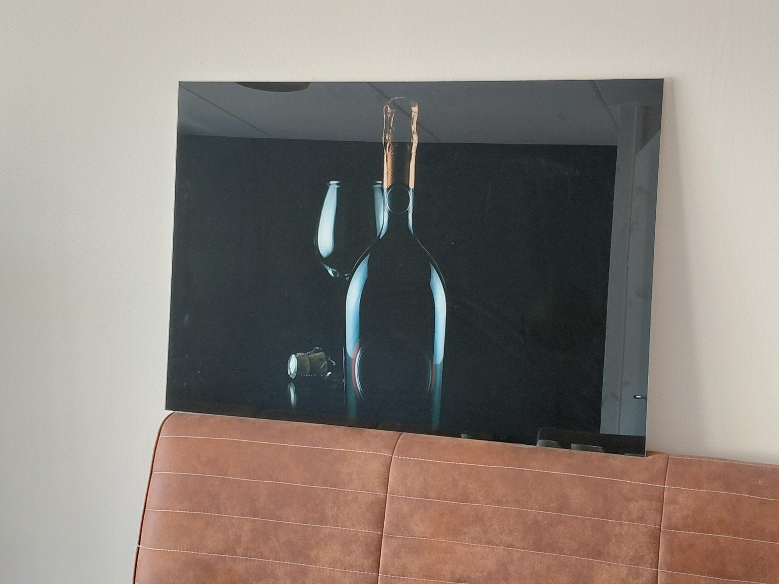 Modern kunstwerk: foto op glas, Ophalen, 50 – 75, 75 tot 100 cm, Print