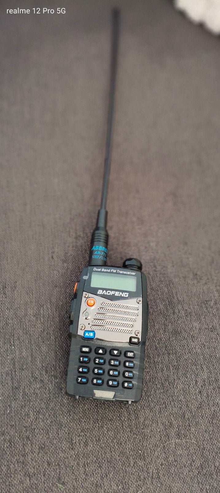 Baofeng UV-5RA Dual-Band Portofoon, Gebruikt, Ophalen of Verzenden, Portofoon of Walkie-talkie, Met broekklem