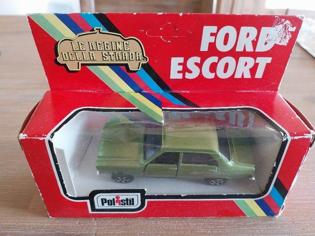 Polistil Ford Escort MK1, Ophalen of Verzenden, Zo goed als nieuw, Auto, Overige merken