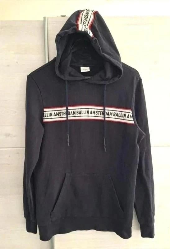 Purewhite hoodie Ballin Amsterdam zwart maat s, Zwart, Ophalen of Verzenden, Zo goed als nieuw, Pure White