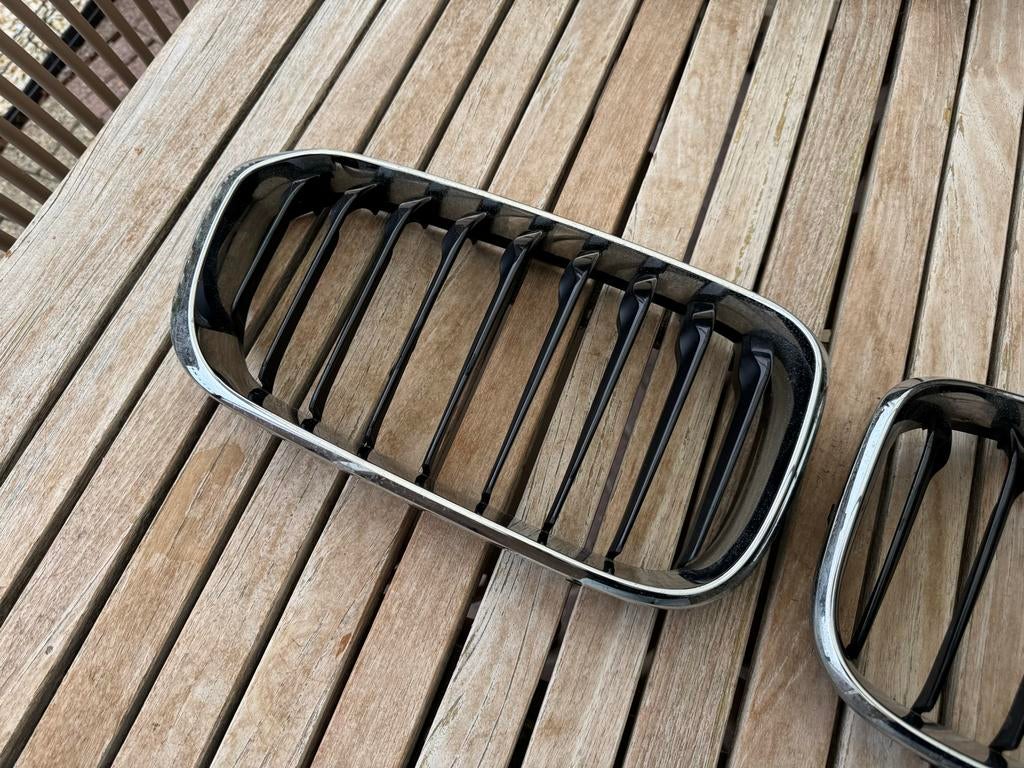 BMW 1-serie F20 F21 LCI grille - Nieren (set), Gebruikt, Voor, Ophalen of Verzenden, Bumper