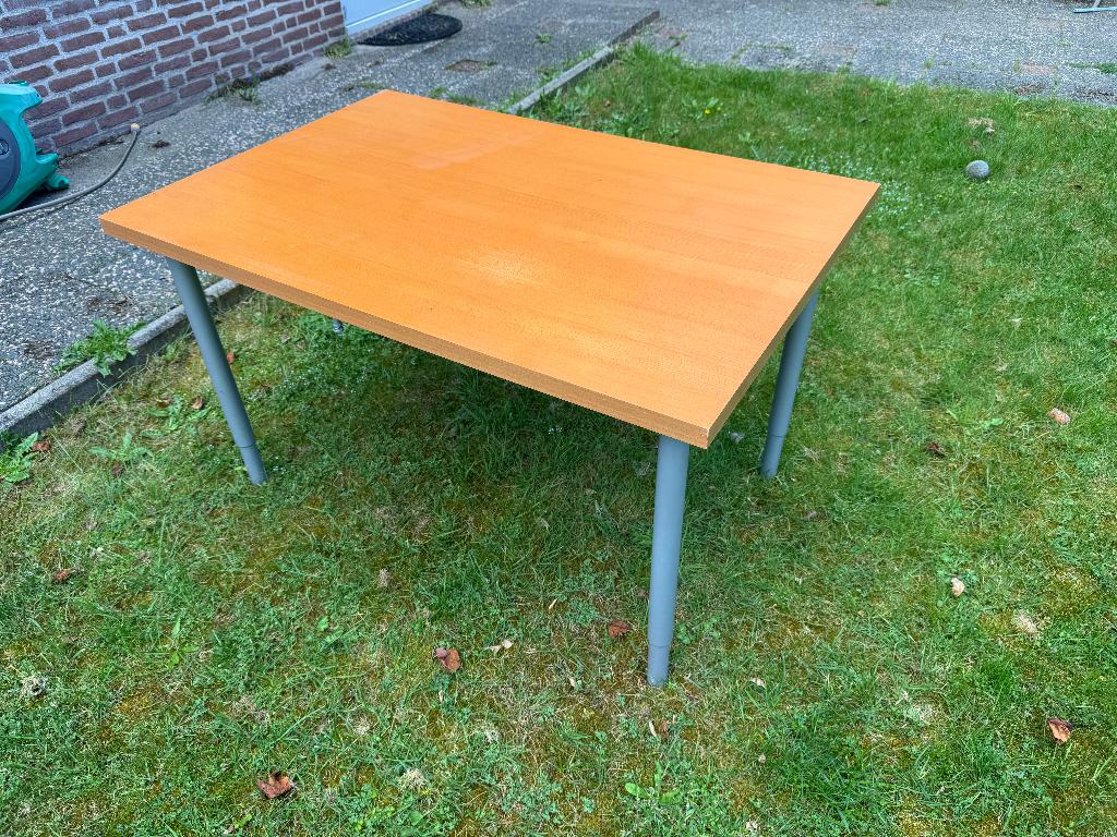 tafel / bureau, Huis en Inrichting, Bureaus, Gebruikt, 120 cm, Bruin, IKEA