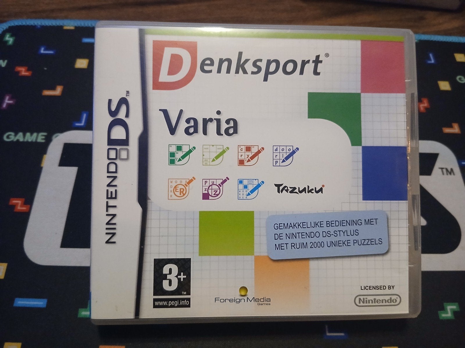 Denksport varia Nintendo ds game, 1 speler, Ophalen of Verzenden, Zo goed als nieuw, Vanaf 3 jaar