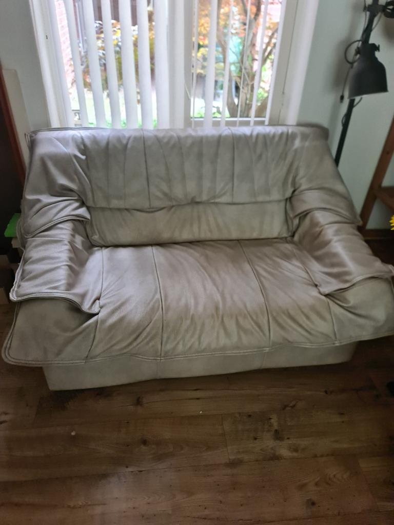 Leuke 2 zits bank, Ophalen of Verzenden, Gebruikt, 75 tot 100 cm, Tweepersoons