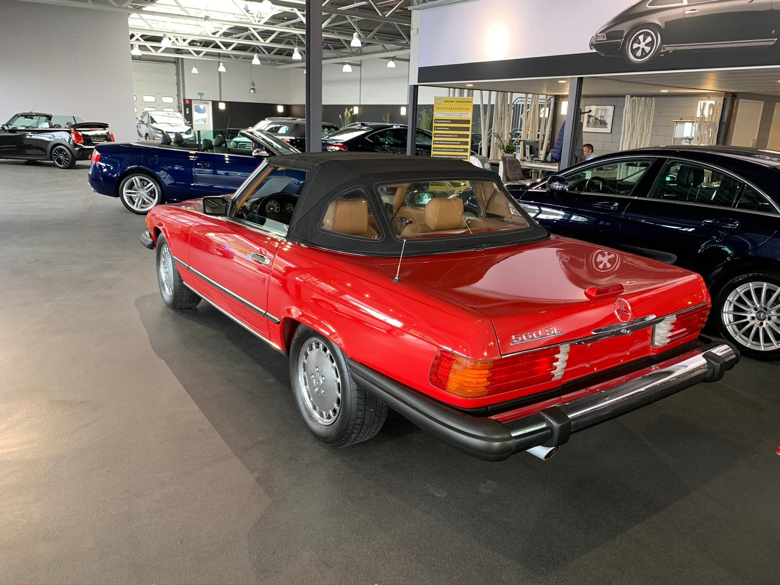 Klassieker Mercedes 560sl, foto 7
