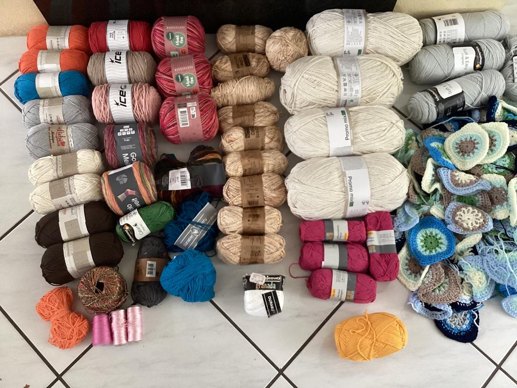 Acryl,katoen,haak en breigaren, Hobby en Vrije tijd, Breien en Haken, Ophalen of Verzenden, Zo goed als nieuw, Breien of Haken