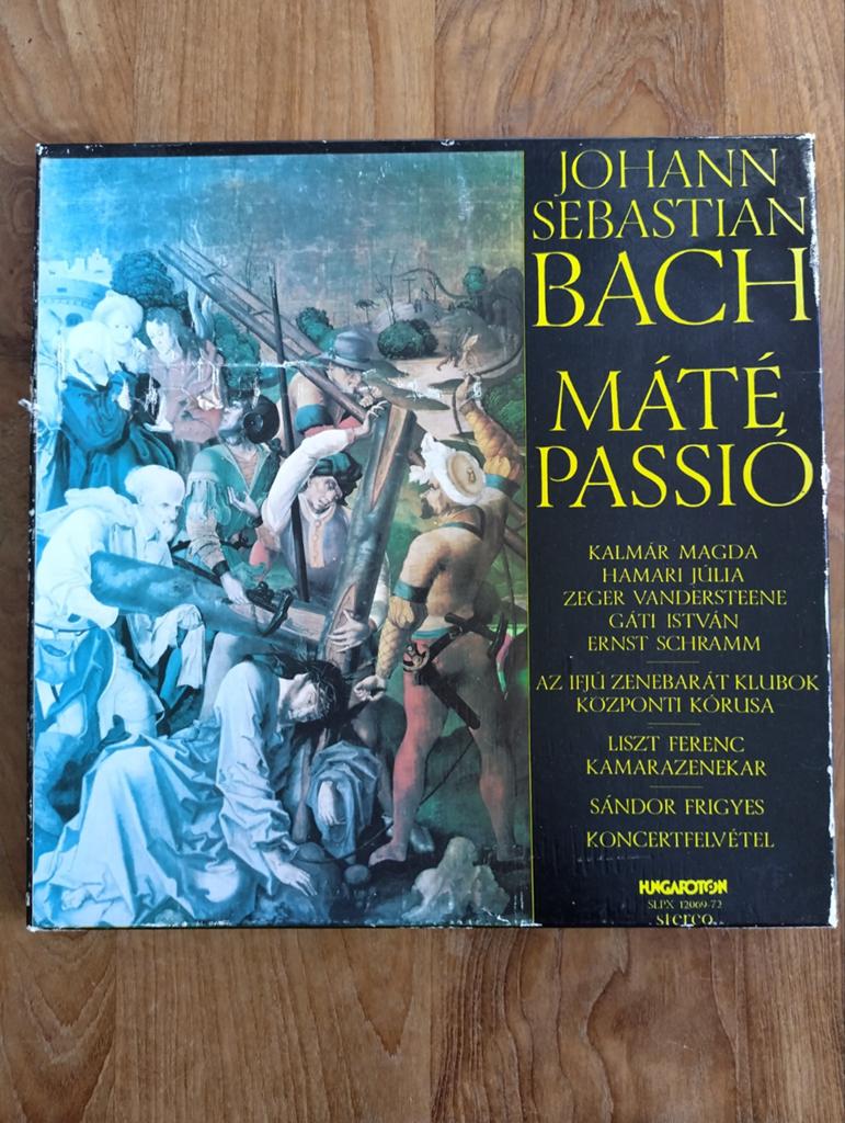 Bach Mattheüs Passion, Gebruikt, Overige typen, Ophalen of Verzenden, 12 inch