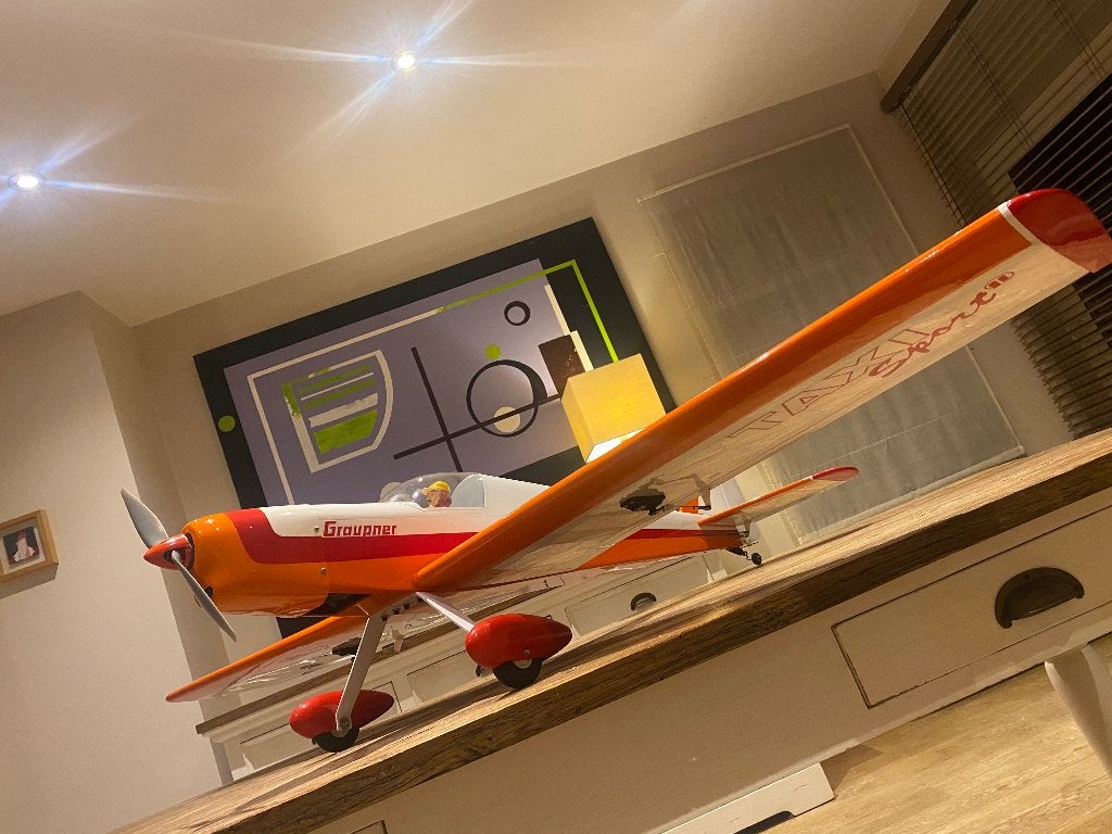 Graupner Taxi II sport nieuw gebouwd Rc vliegtuig, Ophalen of Verzenden, Nieuw, Elektro