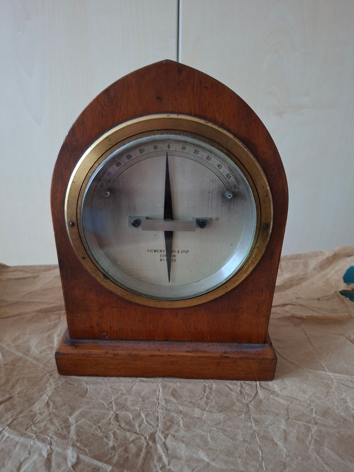 Antieke Siemens & Co London galvanometer, Ophalen of Verzenden