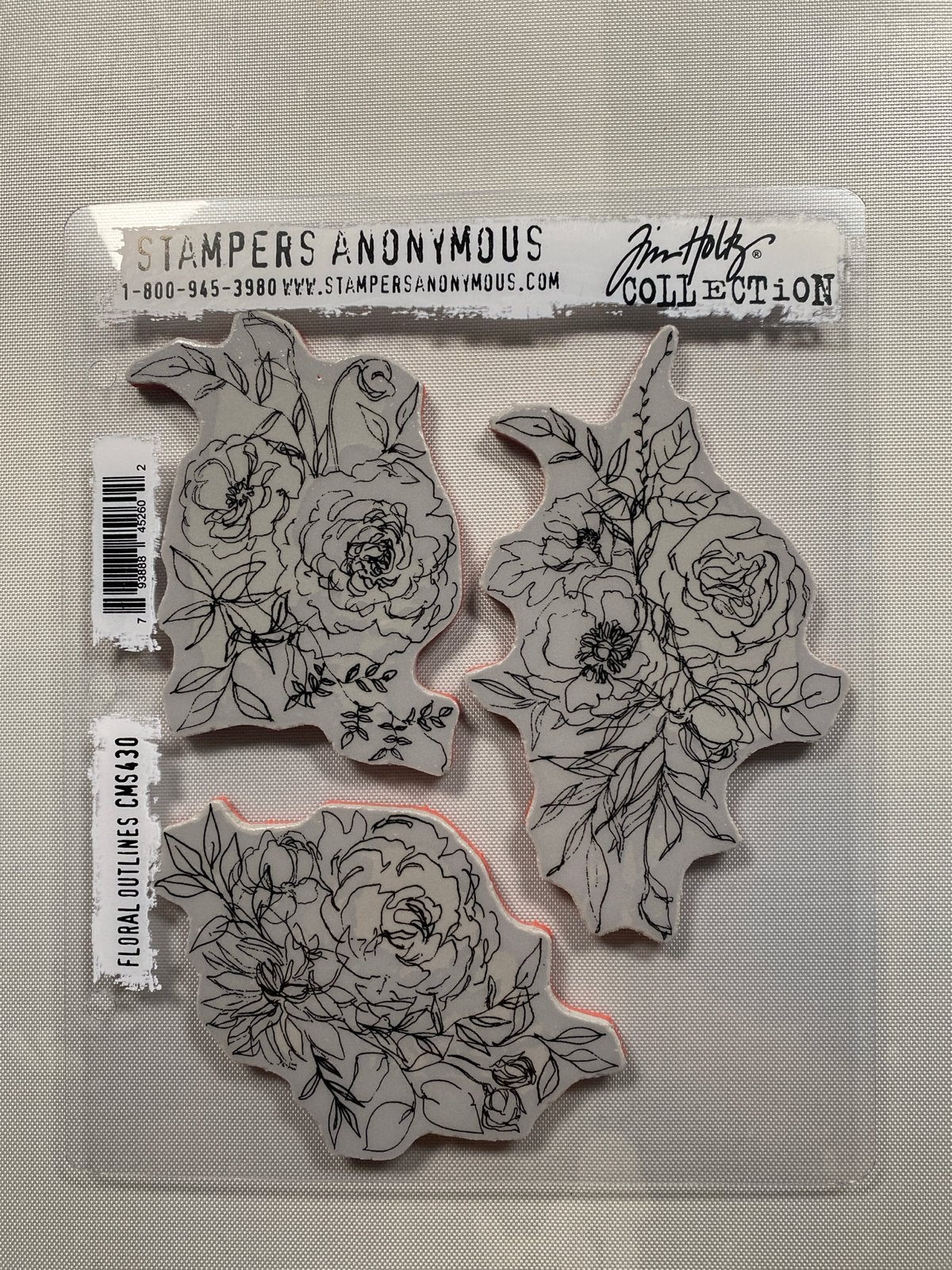 Tim Holtz / Stampers Anonymous: diverse sets, Ophalen of Verzenden, Zo goed als nieuw, EZ-mounted stempel