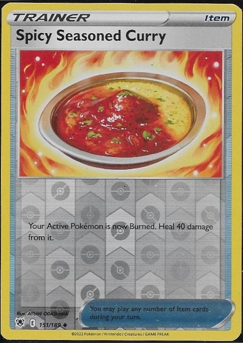 Astral Radiance,  Spicy Seasoned Curry [reverse] 151/196, Verzenden, Nieuw, Losse kaart