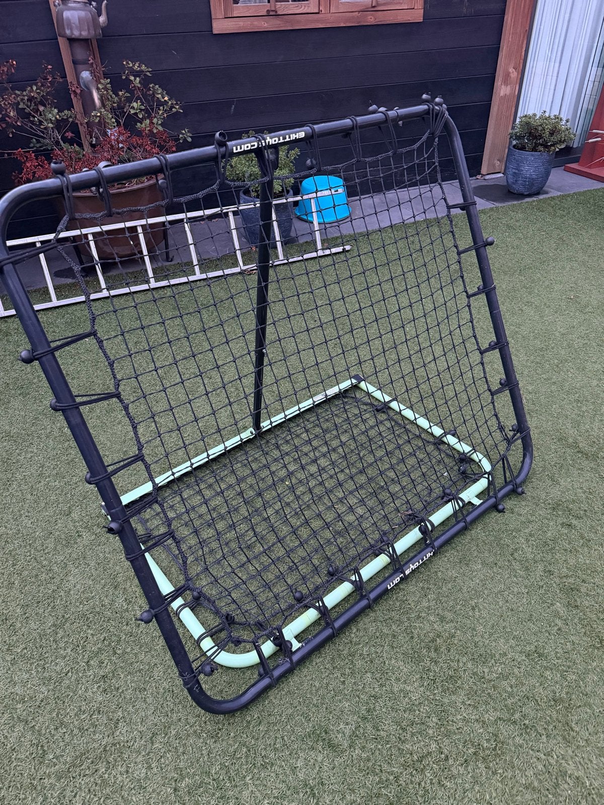 Voetbal rebounder 130x120 cm, Maat XS of kleiner, Ophalen, Gebruikt, Overige typen