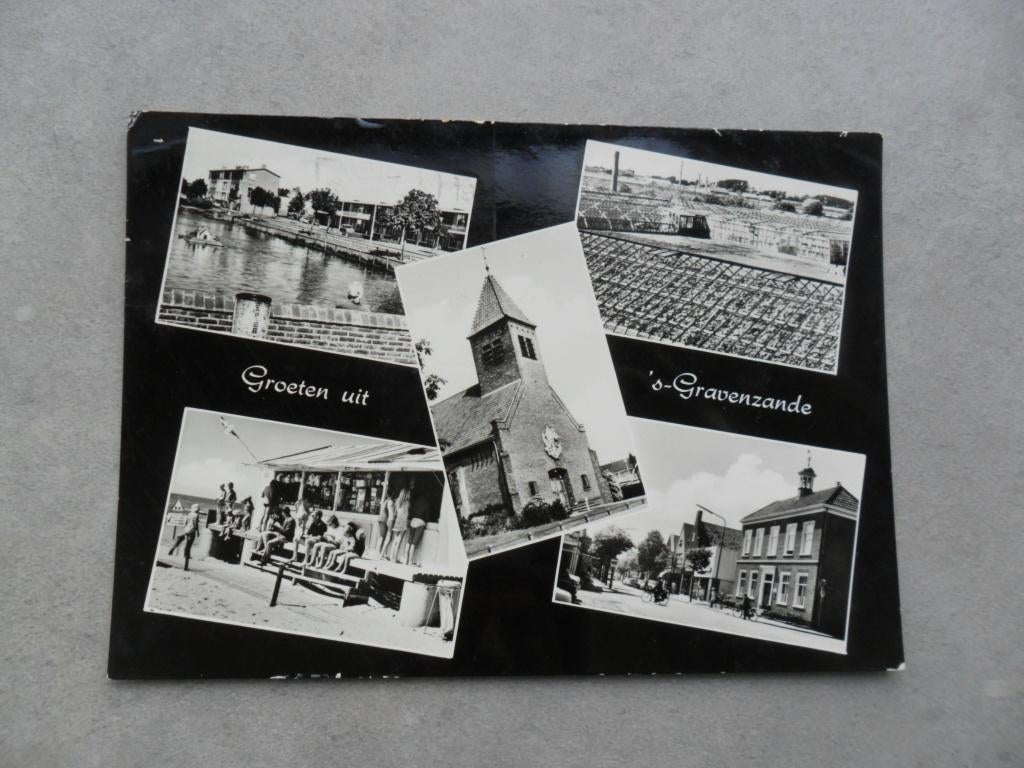 's Gravenzande 1974, Verzenden, 1960 tot 1980, Gelopen, Noord-Brabant
