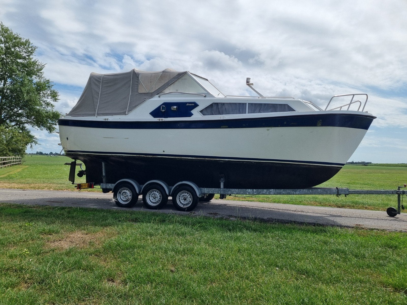 Spitsgatter 7.8 meter, Watersport en Boten, Spitsgatter, Ophalen, Trailer