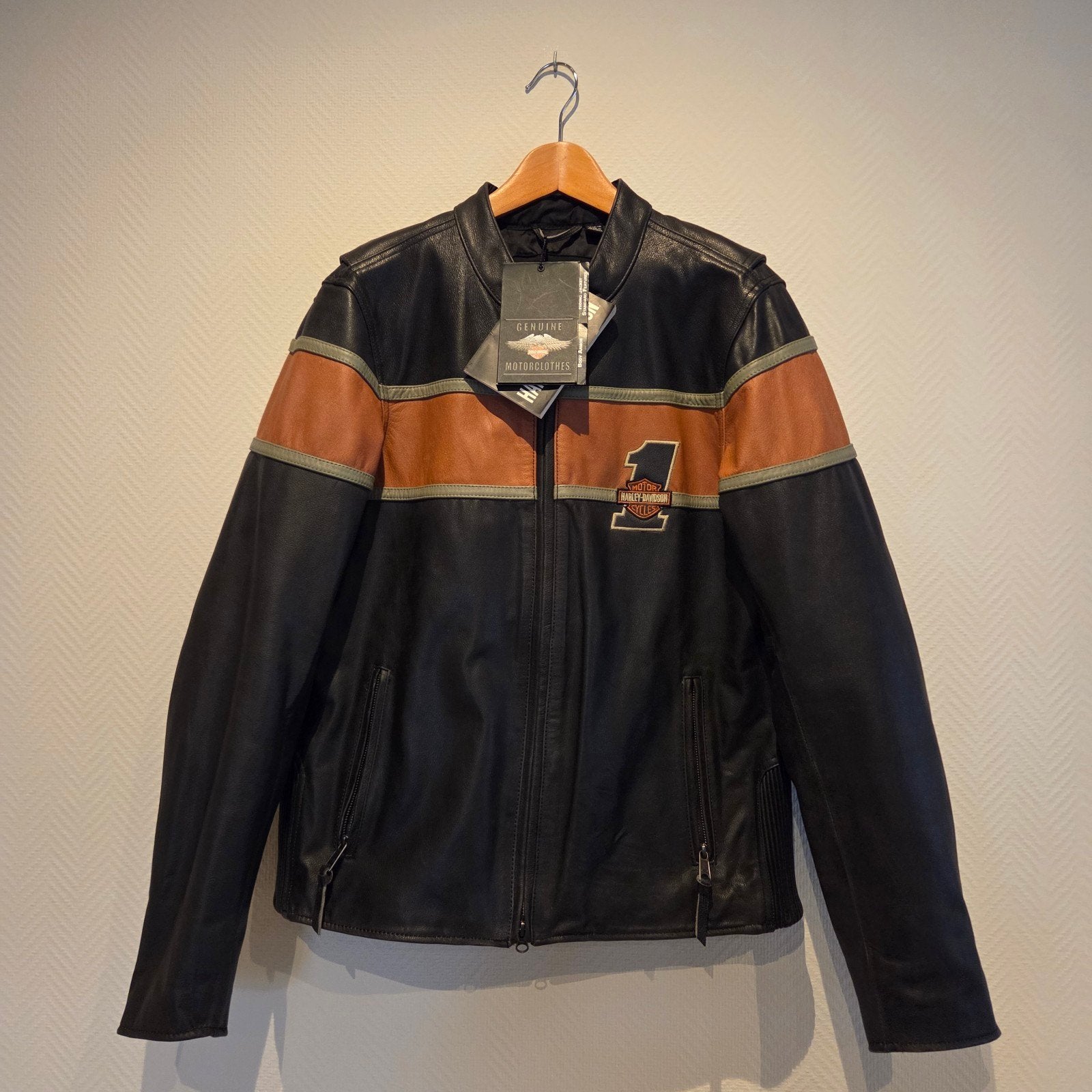 harley davidson victory lane jas ‼️‼️ NIEUW.‼️‼️, Nieuw met kaartje, Heren, Jas | leer, Harley Davidson. Origineel.