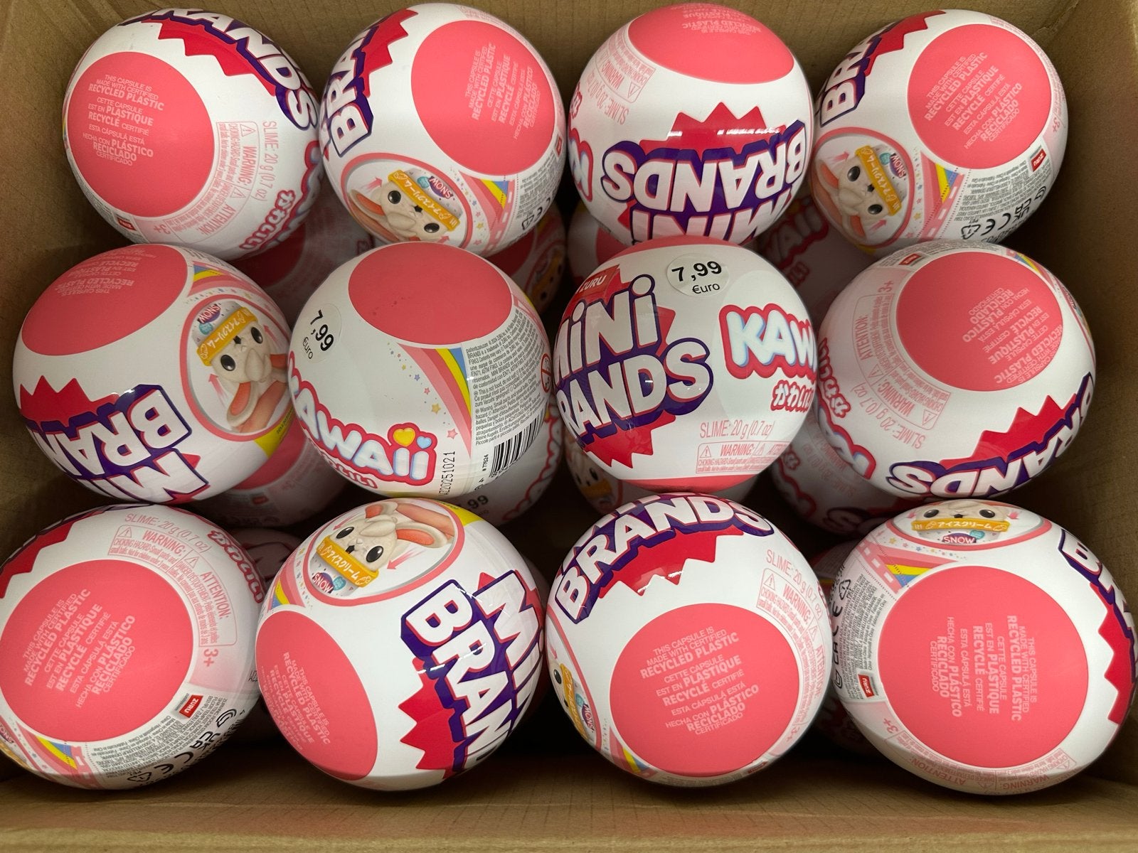 Partij 24 stuks Zuru Mini Brands Kawaii Series 1, Kinderen en Baby's, Ophalen of Verzenden, Nieuw, Jongen of Meisje