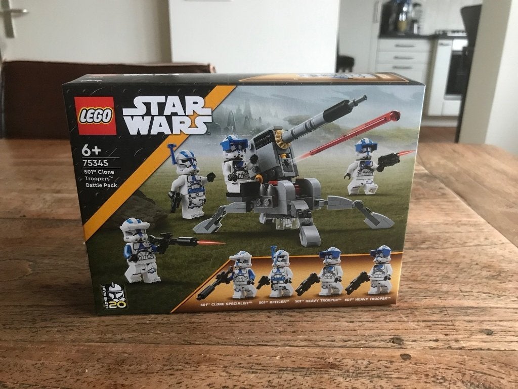 Lego Star Wars 75345 501st Clone Troopers Battle Pack nieuw, Kinderen en Baby's, Speelgoed | Duplo en Lego, Star Wars, Lego, Nieuw