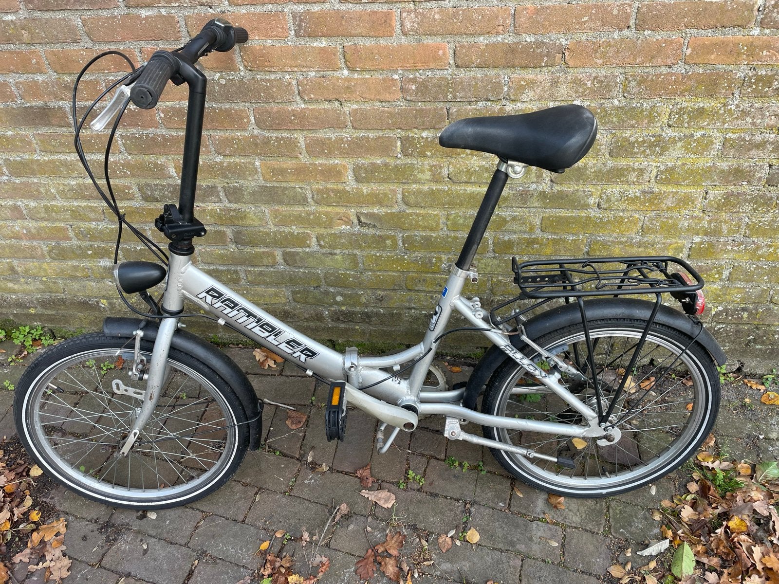 Rambler Opvouwbare Fiets - 20 inch, 6 Versnellingen, Fietsen en Brommers, 20 inch of meer, Gebruikt, Velgrem, Versnellingen