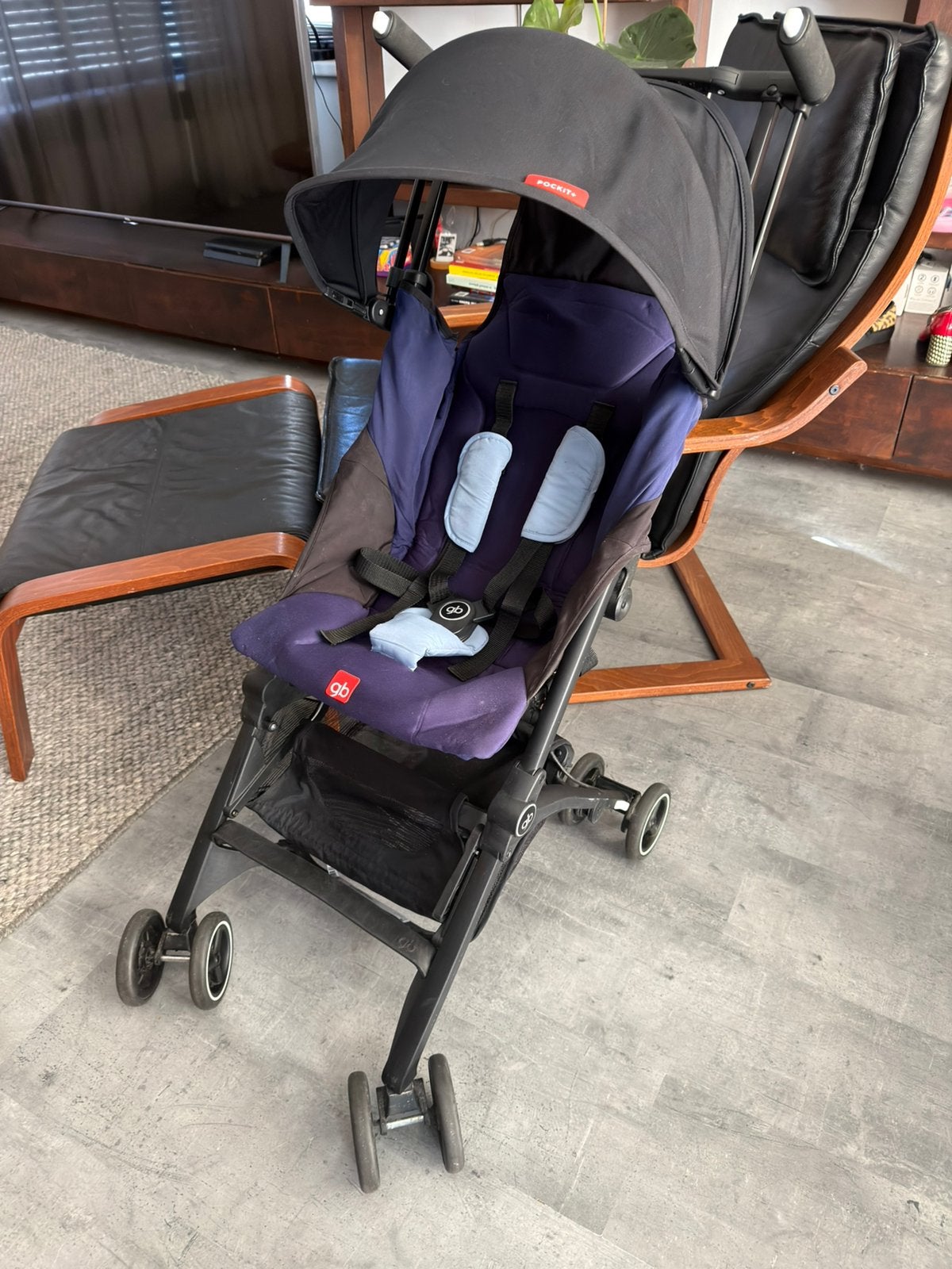 GB Pockit Plus ultra compacte buggy, Kinderen en Baby's, Buggy's, Ophalen of Verzenden, Zo goed als nieuw