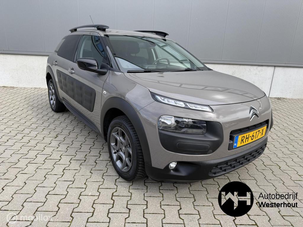 Citroen C4 Cactus 1.2 PureTech Shine|NAVI|CAMERA|PARK.SENSOR, Auto's, Citroën, Voorwielaandrijving, Gebruikt, 1199 cc, Bruin