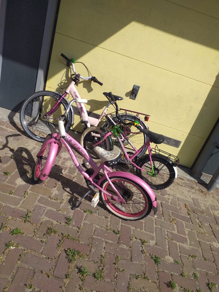 Kinder fiets, Ophalen, Gebruikt, Minder dan 16 inch