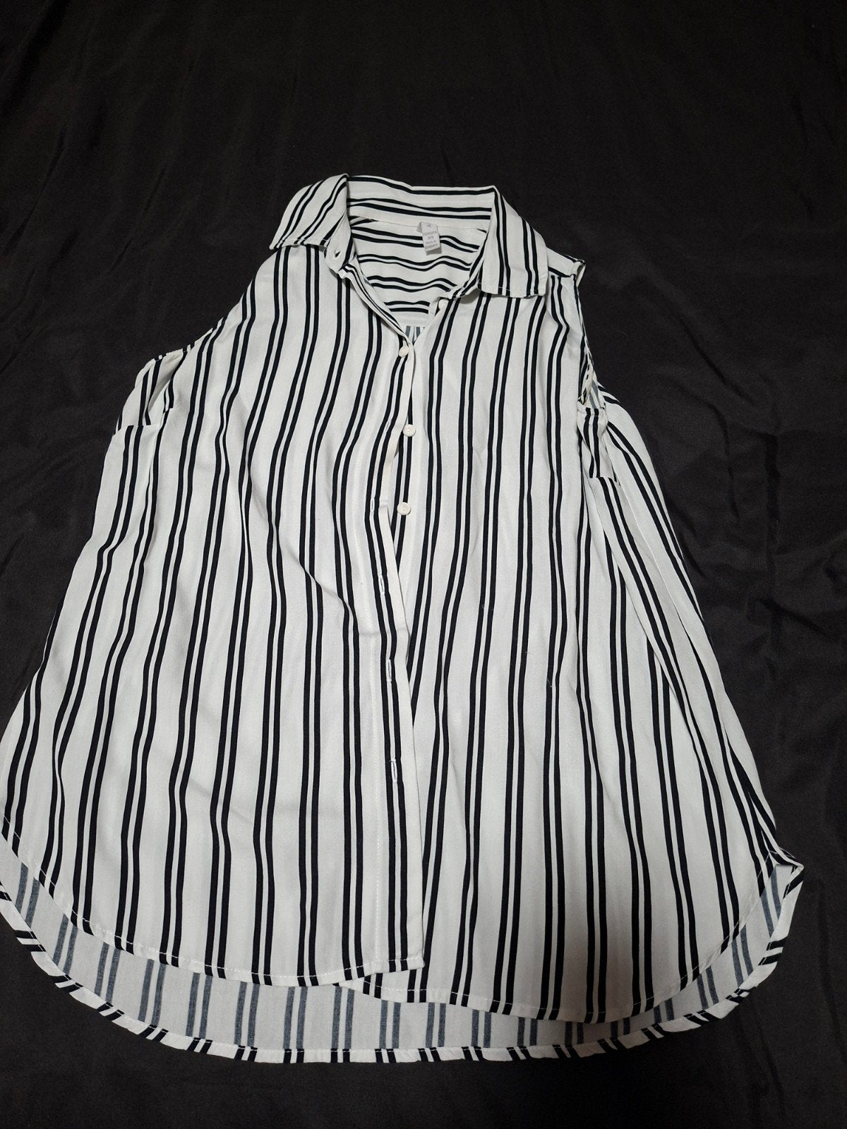 Gestreepte blouse maat XS, Wit, Ophalen of Verzenden, Zo goed als nieuw, Maat 34 (XS) of kleiner