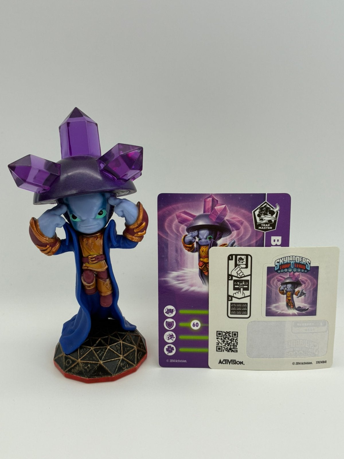Skylanders Trap Team Blastermind met sticker en kaartje, Spelcomputers en Games, Games | Overige, Verzenden, W, Zo goed als nieuw