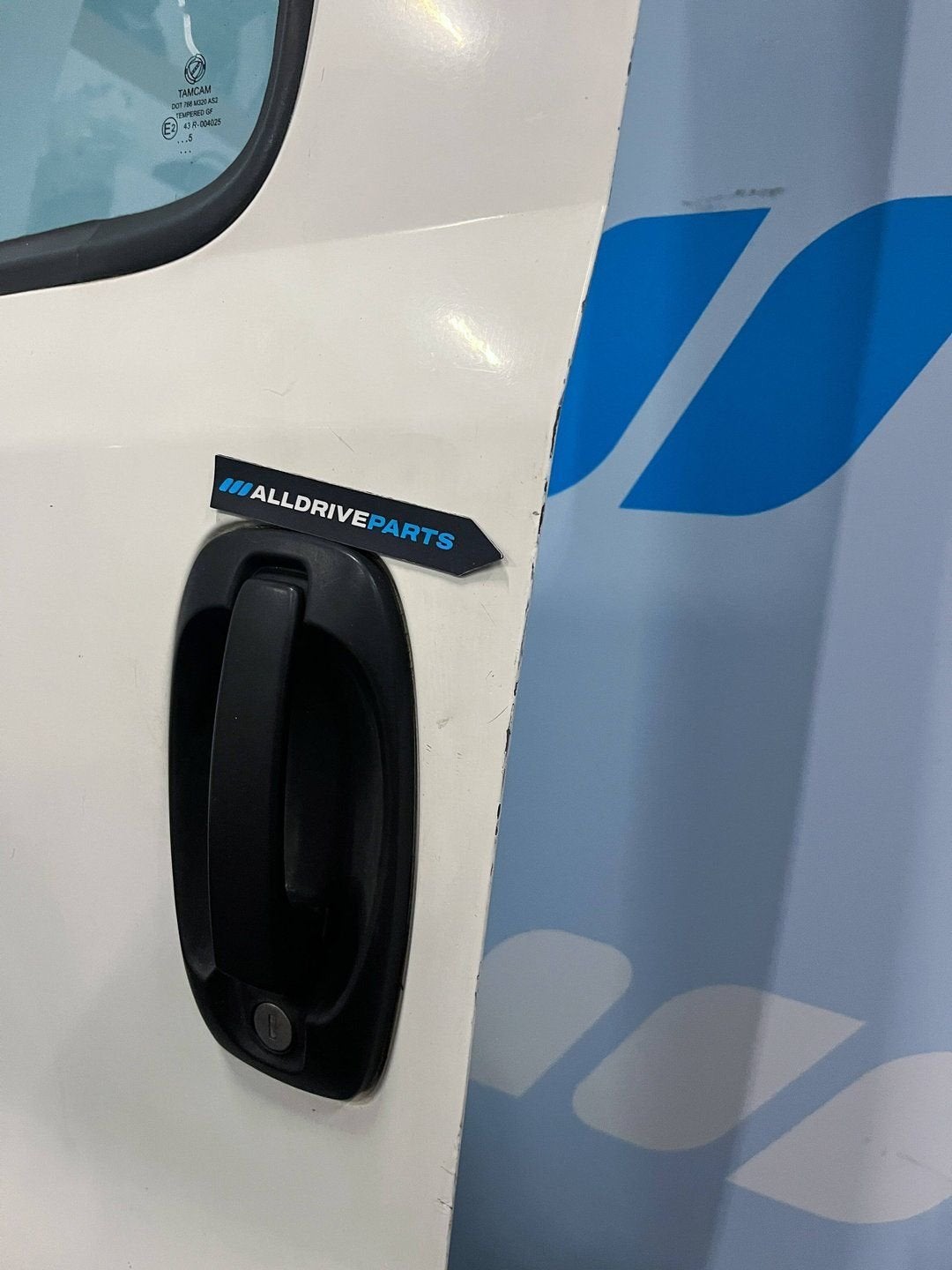 Voorportier links Opel Combo wit dicht 95509348, Gebruikt, -, Deur, -