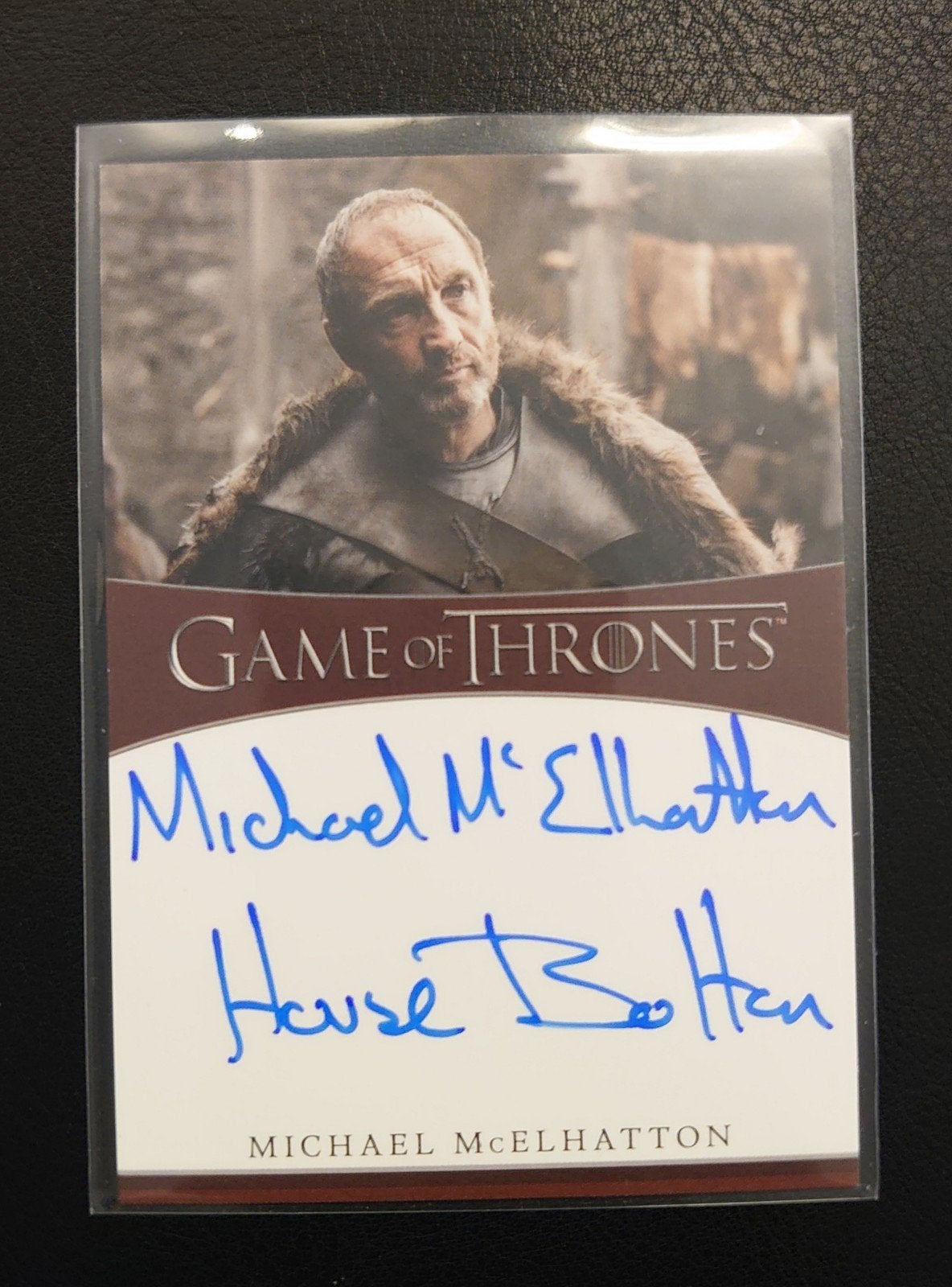 Roose Bolton autograph card Game of Thrones, Verzenden, Nieuw