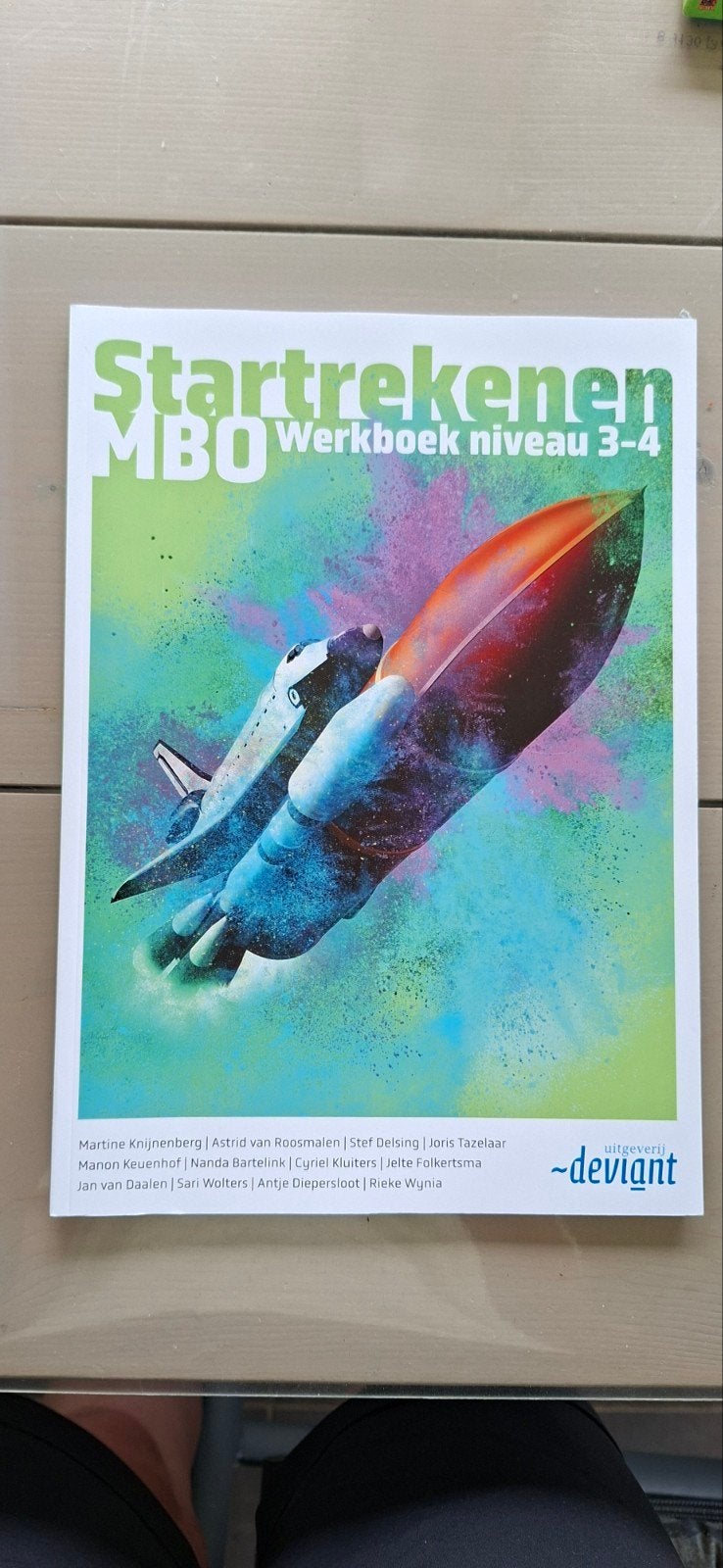 Startrekenen MBO niv. 3-4 werkboek, Jelte Folkertsma, Ophalen of Verzenden, Zo goed als nieuw, Nederlands