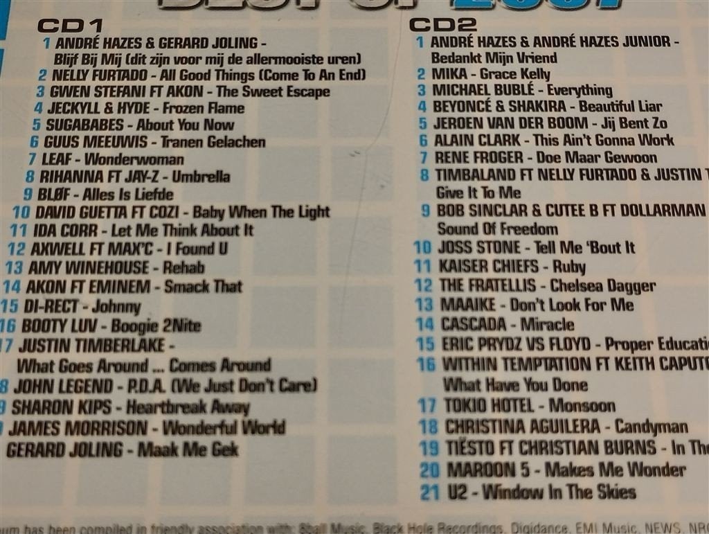 Hitzone - Best Of 2007 [2 CD], Ophalen of Verzenden, Zo goed als nieuw, Pop