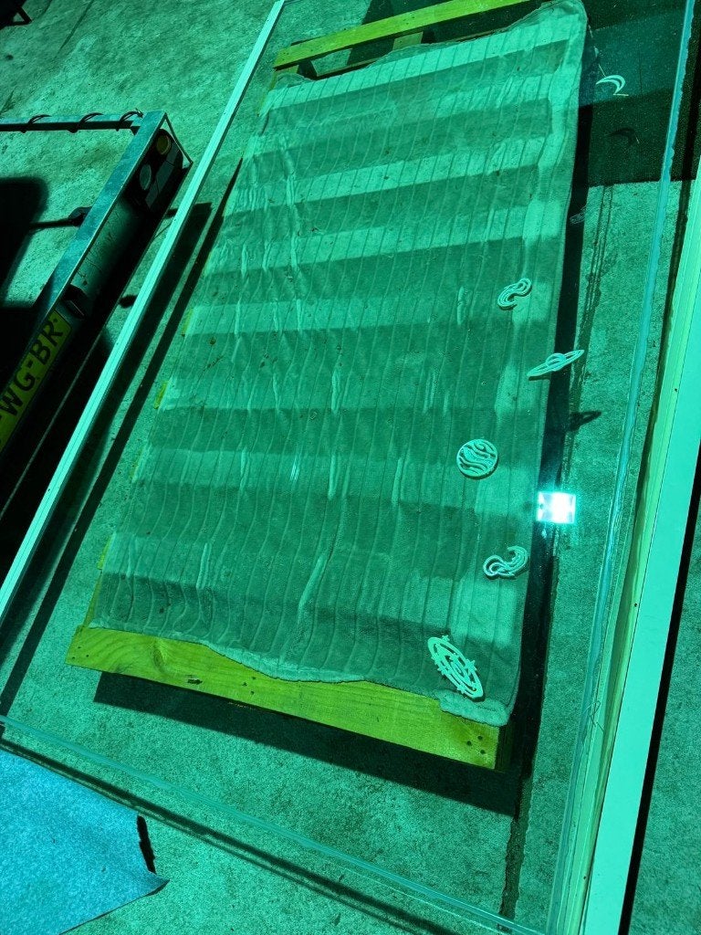 Windscherm gehardglas, Ophalen, Zo goed als nieuw