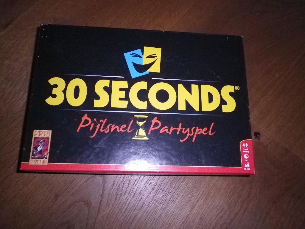 30 Seconds Partyspel van 999, Ophalen of Verzenden, Zo goed als nieuw, 999 games