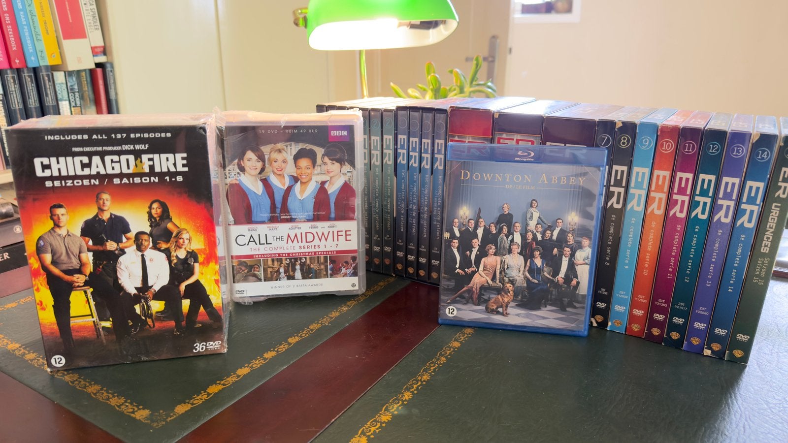 Chicago Fire box, ER complete serie, Downton Abbey DVD, Cd's en Dvd's, Dvd's | Tv en Series, Seizoen 1, Drama, Ophalen of Verzenden