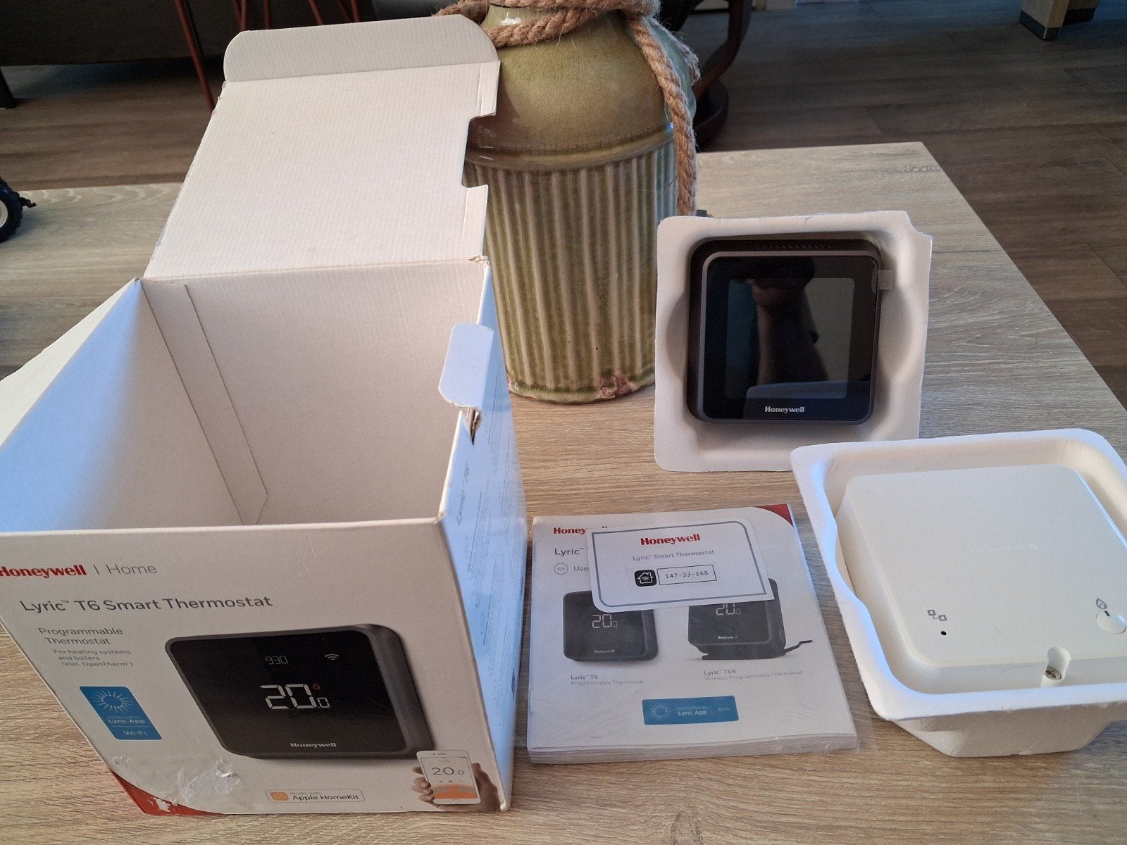 Honeywell Lyric T6 Slimme Thermostaat - Nieuw in doos, Ophalen, Slimme thermostaat, Nieuw