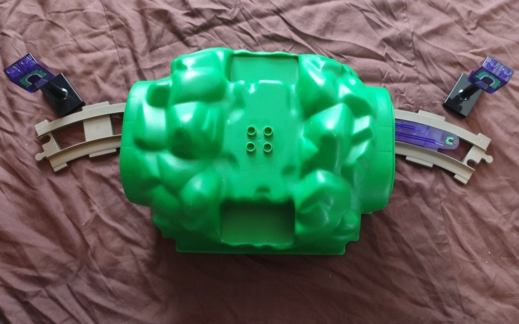 Lego Duplo 42389 treintunnel compleet in nieuwstaat, Overige thema's, Ophalen of Verzenden, Zo goed als nieuw, Compleet