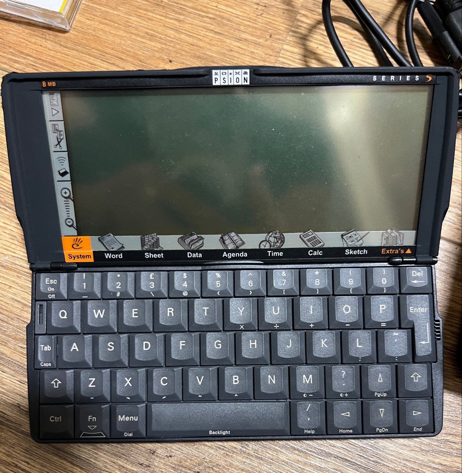 Psion Series 5 PDA met accessoires en software, Computers en Software, Ophalen of Verzenden