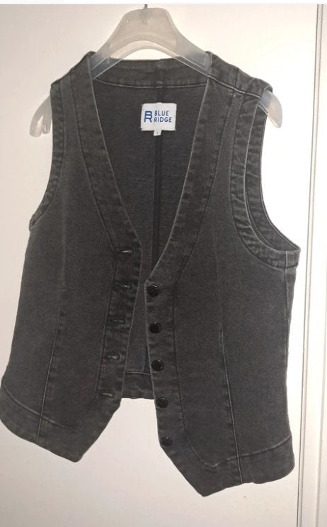 Stoer denim gilet van Blue Ridge maat S, Blue Ridge, Zwart, Ophalen of Verzenden, Maat 36 (S)