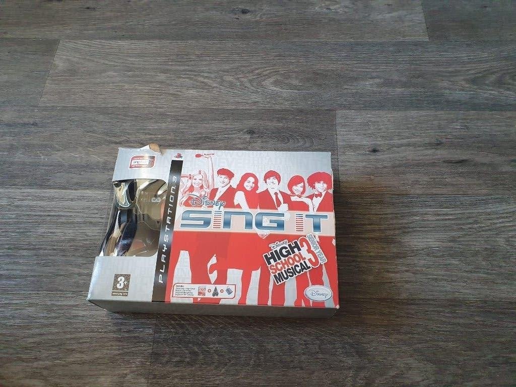 Disney Sing It: High School Musical 3 - PS3 (met microfoon), Muziek, 1 speler, Nieuw, Eén computer