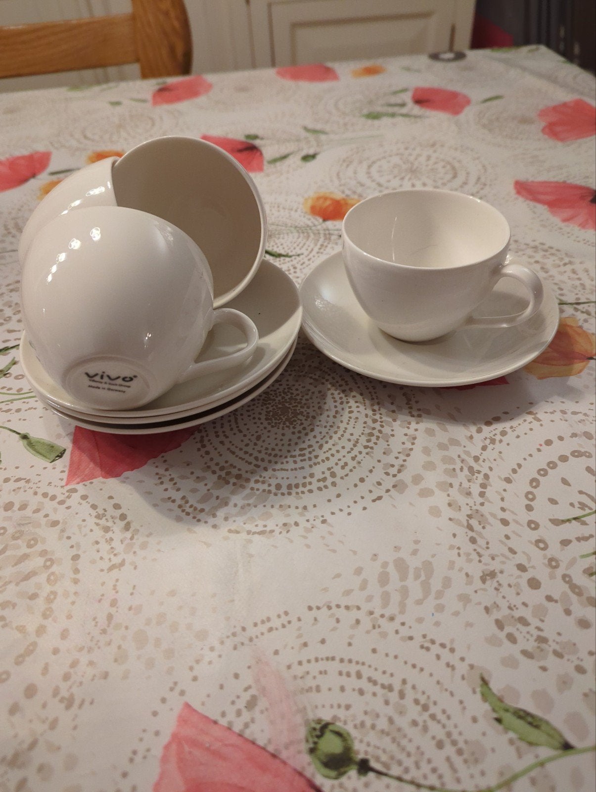Vivo Villeroy & Boch Kop en Schotel, Vivo, Ophalen of Verzenden, Zo goed als nieuw, Modern