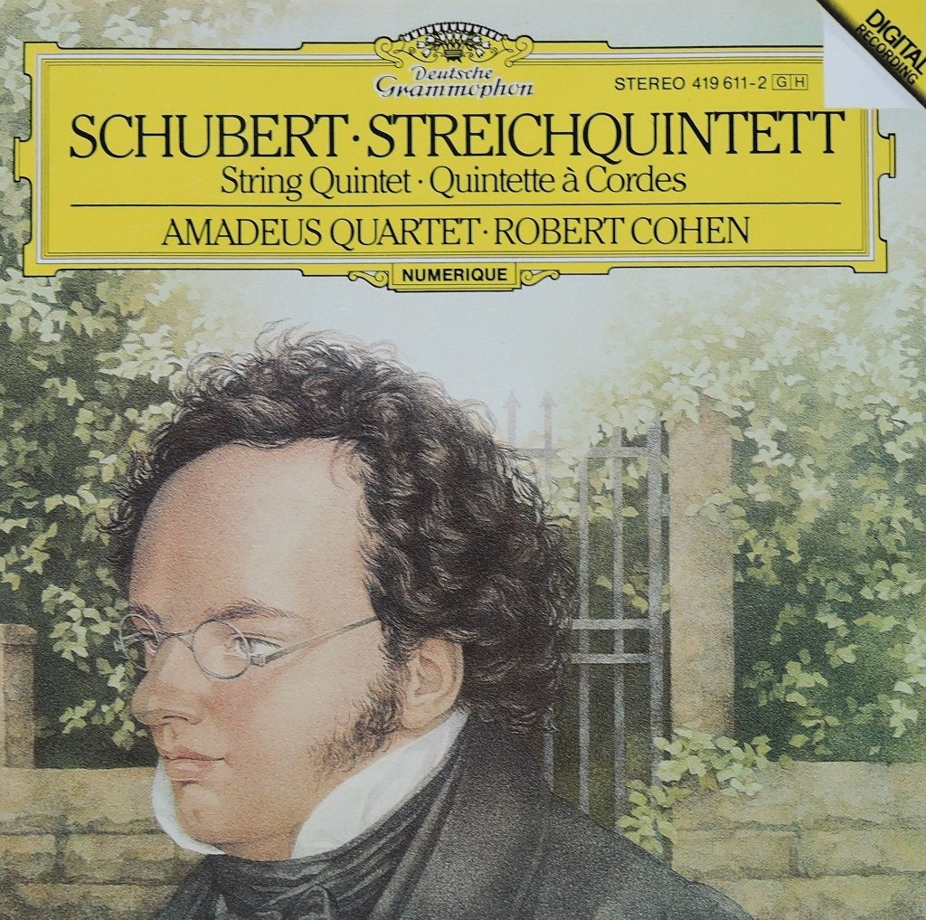 Streichquintett / Schubert - Cohen / Amadeus Quartet - DDD, Kamermuziek, Schubert, Ophalen of Verzenden, Zo goed als nieuw