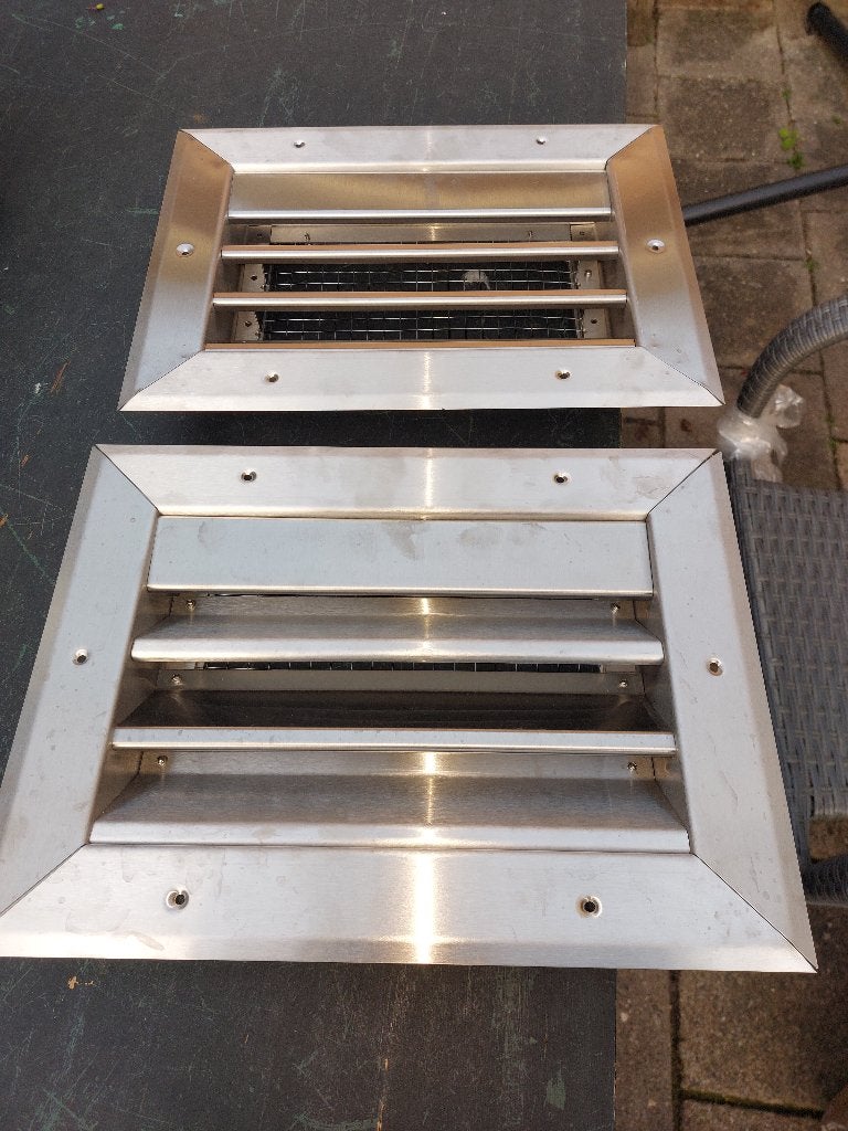 Ventilatieroosters rvs, Ophalen, Nieuw, Ventilator