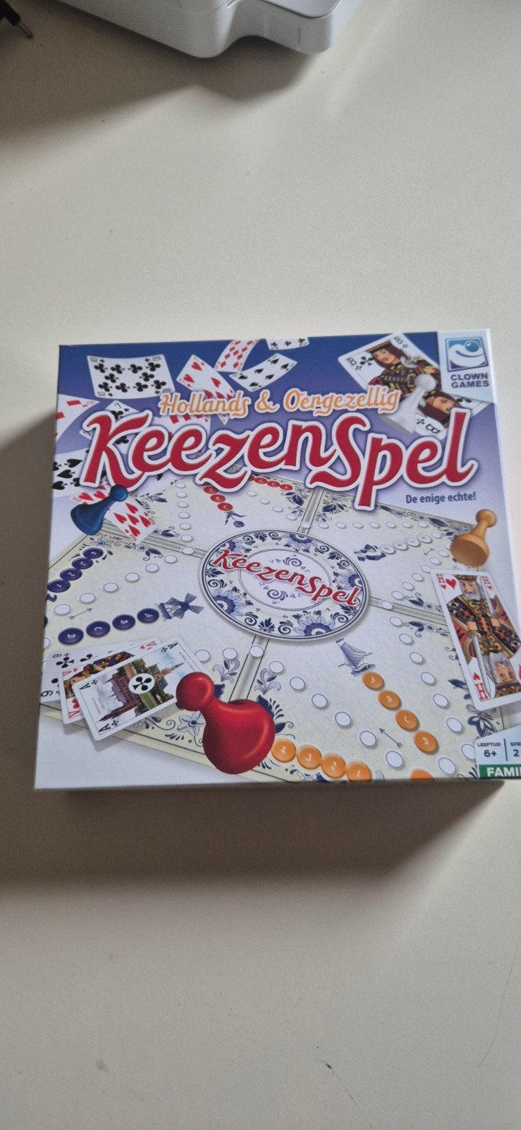 keezenspel, Ophalen, Nieuw