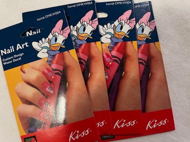 Disney Nail Art Stickers - Daisy Duck & Mickey Mouse, Overige kleuren, Nieuw, Ophalen of Verzenden, Handen en Nagels