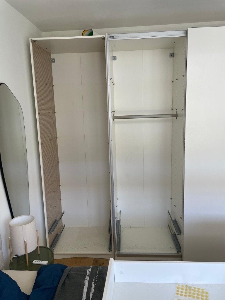 kledingkast, Huis en Inrichting, Ophalen, Gebruikt, 200 cm of meer, Met lade(s)