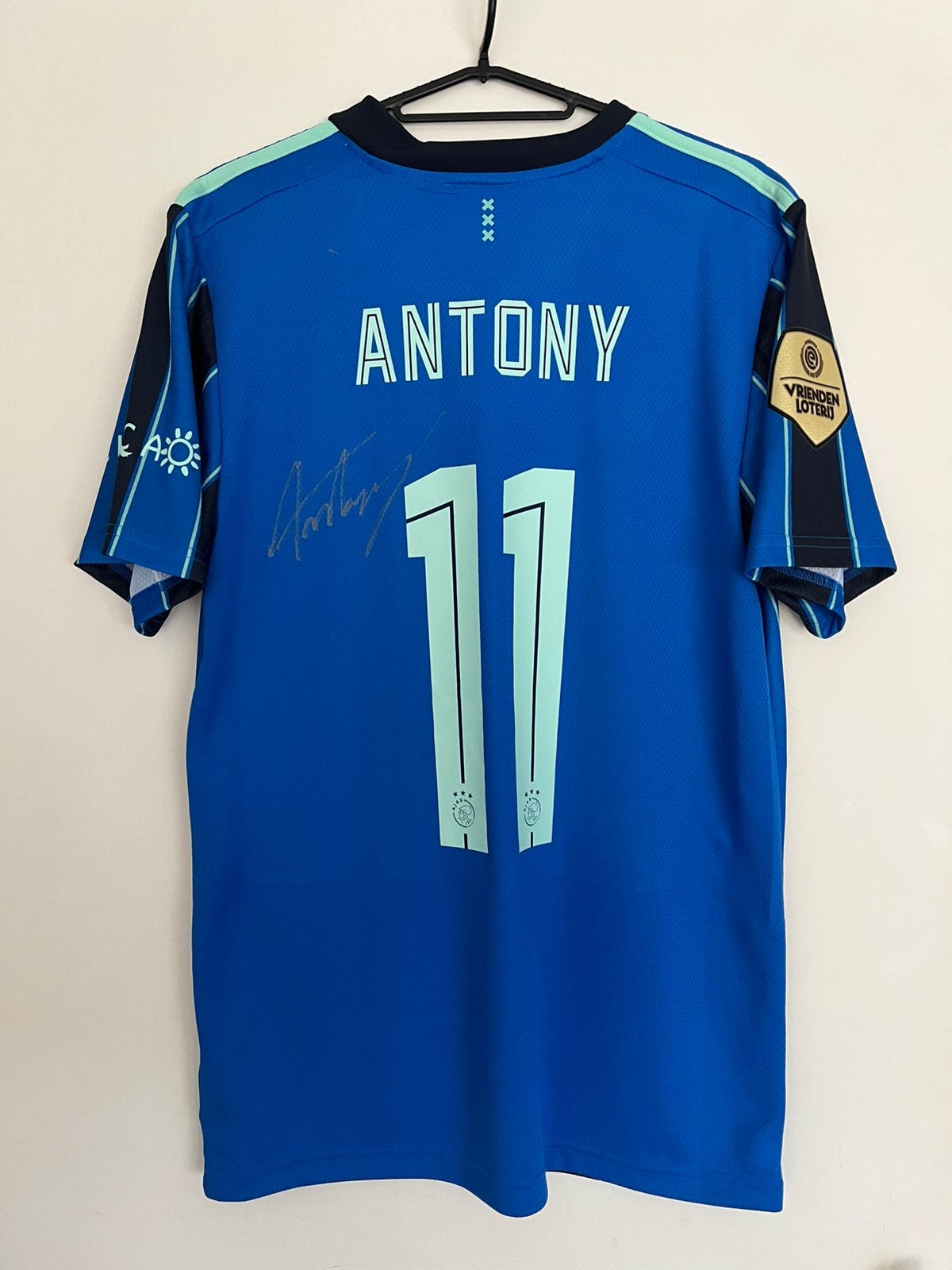 Antony gesigneerd Ajax shirt, Verzamelen, Ophalen of Verzenden, Zo goed als nieuw, Ajax, Shirt